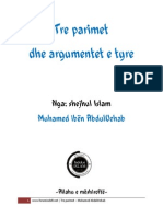Tre Parimet Dhe Argumentet e Tyre - Shejkh Muhamed Ibn Abdulvehab