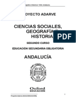 Ciencias Sociales Geografia e Historia 2 Eso Andalucia Adarve
