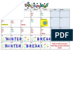 December Calendar 2015
