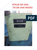 Maqueta de Una Radio de Coche