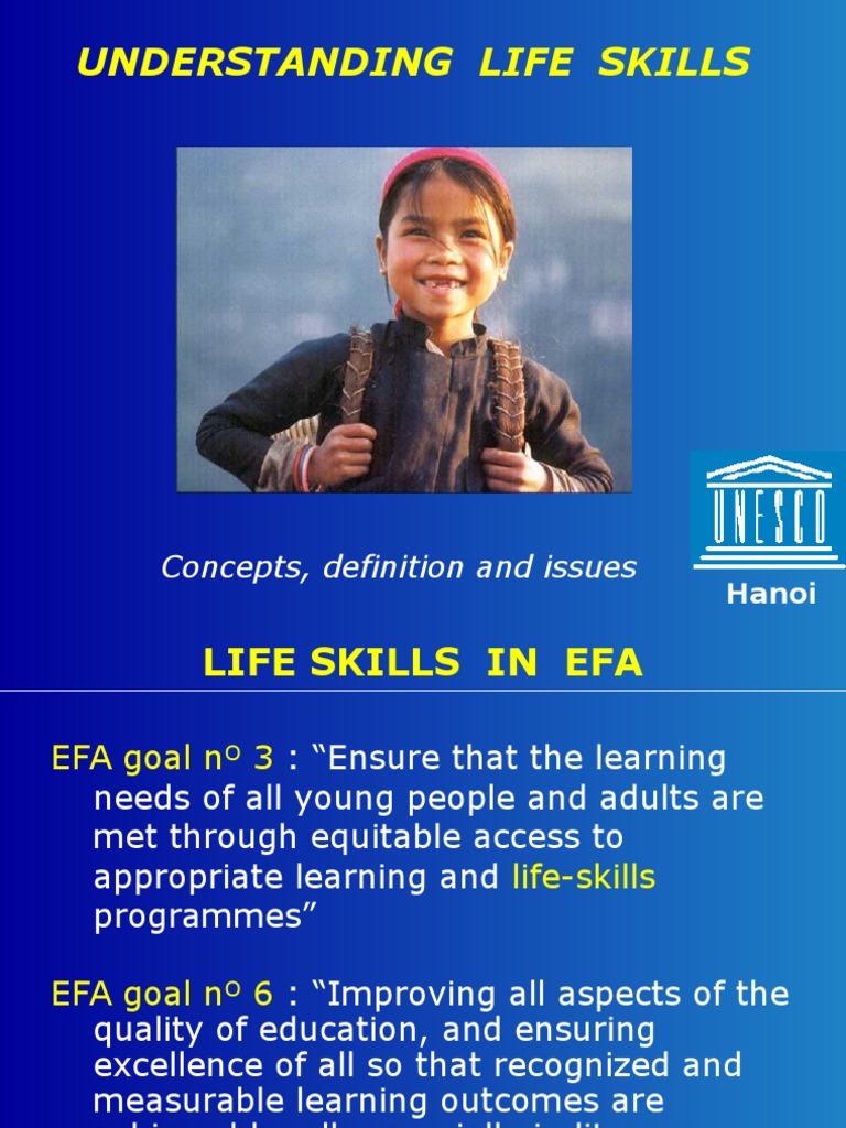 Understanding Life Skills: Concepts, Definition and Issues | PDF ...