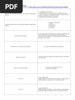 F 5201 Study Guide Flash Card