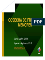 Cosecha de Frutales Menores