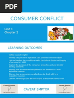 Consumer Conflict