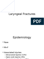 Laryngeal Fractures
