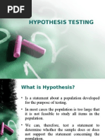 Spss Hypotheses