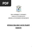 Hydrochloric Acid Plant Design: The Copperbelt University School of Technology Chemical Engineering Department