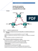 SOLUCION-Designing and Implementing IPv4 Addressing With VLSM-HM