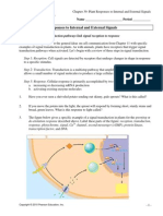 Chapter 39: Plant Responses To Internal and External Signals