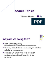 Research Ethics: Tristram Hooley