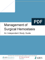 Management of Surgical Hemostasis