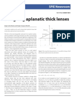 Designing Aplanatic Thick Lenses: SPIE Newsroom