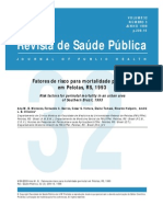 Revista de Saúde Pública: Fatores de Risco para Mortalidade Perinatal em Pelotas, RS, 1993