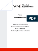 Lealtad Del Cliente PDF