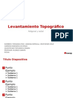 Levantamiento Topografico Poligonal y Radial