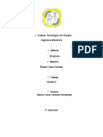 Dinámica Unidad 2: Cinética de Particulas