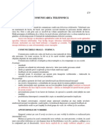 Comunicarea Telefonica PDF