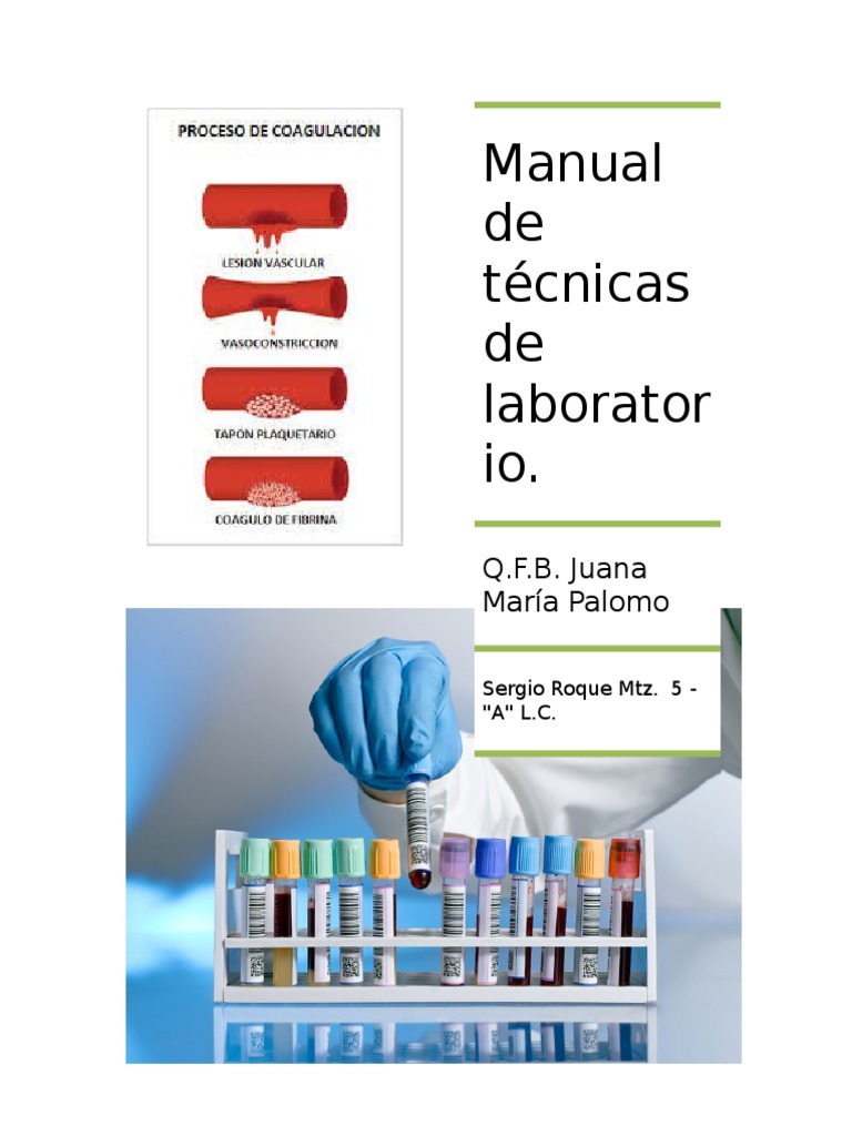 Técnicas de Coagulación en Laboratorio | PDF | Coagulación | Sangre