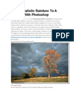 Add A Realistic Rainbow To A Photo With Photoshop