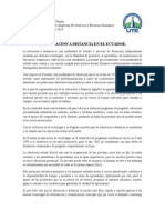 La Educacion A Distancia en El Ecuador