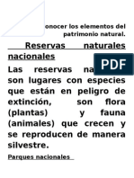 Patrimonio Natural de Chile 
