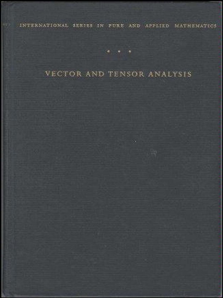 Harry Lass-Vector and Tensor Analysis | PDF | Euclidean Vector | Momentum