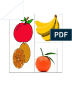 Healthy and Unhealthy Food Flashcard