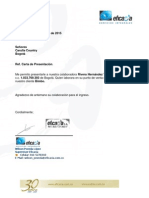 Carta de Presentacion