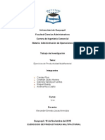 Ejercicio de Productividad Multifactorial