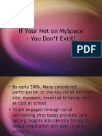 Myspace Research Findings