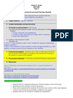 SmithC EDCI 605 LT5 FINALsummative Assessment Planning