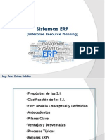 Sistemas ERP: (Enterprise Resource Planning)