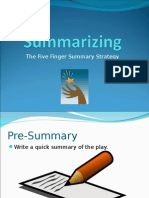 Fivefingersummary