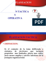 Planeacion Tactica y Operativa