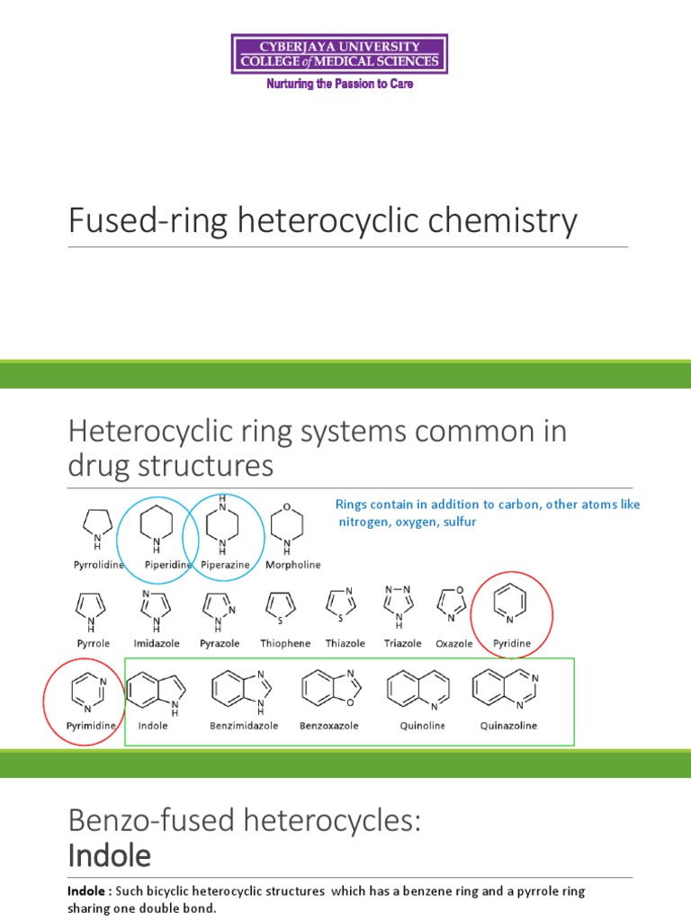 Fused-Ring Heterocyclic Chemistry - 3ed | PDF | Heterocyclic Compound ...