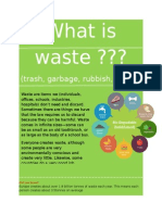 What Is Waste ???: (Trash, Garbage, Rubbish, Refuse)