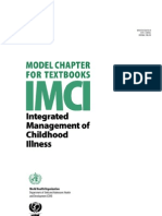 Integrated Management of Childhood Illness 1