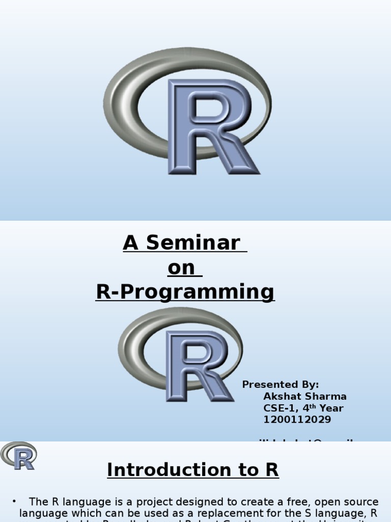 Applications and Uses of R Programming in Various Industries | PDF | R ...