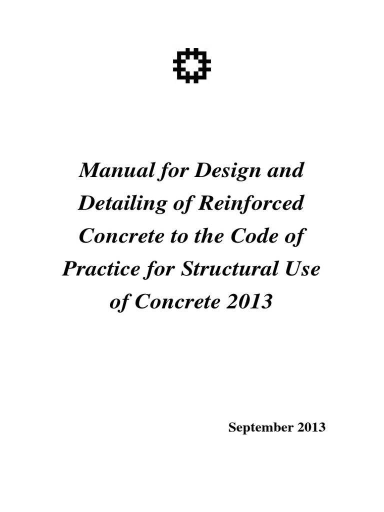 Reinforced Concrete Design Manual | PDF | Strength Of Materials | Beam ...