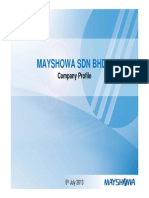 Mayshowa Company Profile