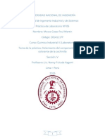 6to Informe de Quimica Indusrial II