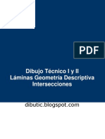 Geometría Descriptiva - Intersecciones