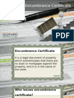 Steps To Get Encumbrance Certificate