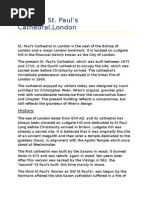 St Pauls Cathedral london