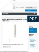 Mechanical Set Liner Hange - 5.5 Inch 14-17 LB - FT - Baker Hughes