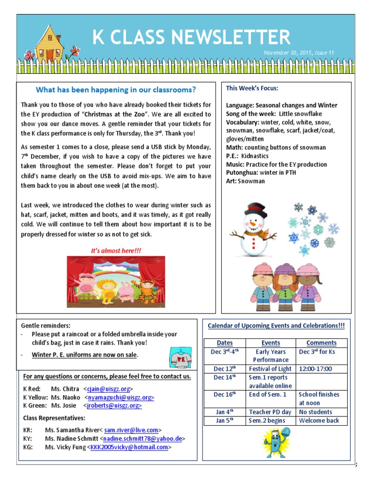 Newsletter Issue 11 | PDF | Art