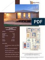 Pinotage: Standard Façade With Render (Optional Upgrade) Areas SQ Approx