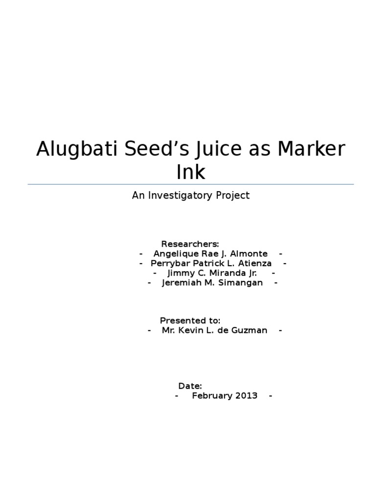 Baby thesis example english picture