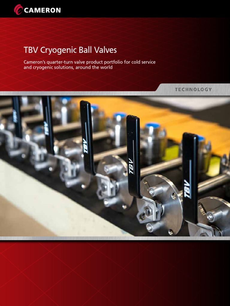 Tbv Cryogenic Ball Valves CAMERON Valve Washer (Hardware)