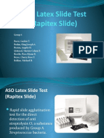 ASO Latex Slide Test (Rapitex Slide)